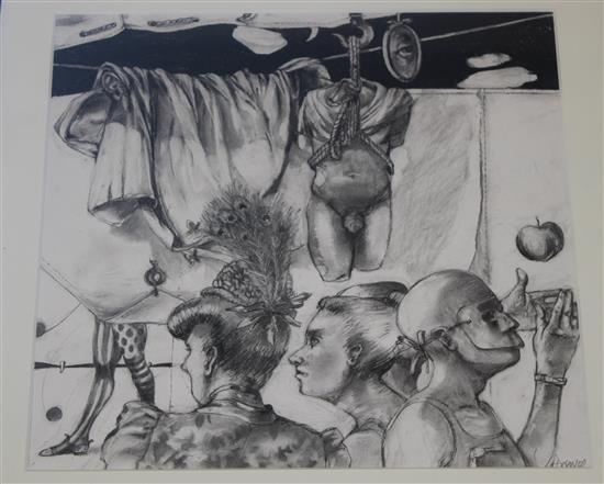 LAudition Christopher Drew figurative drawing